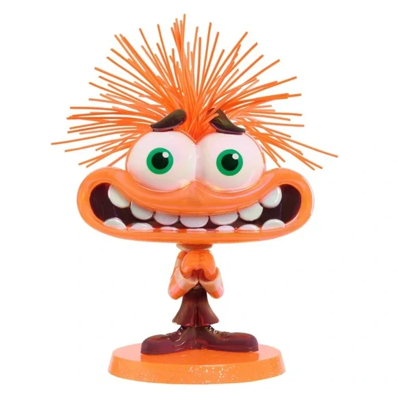 Set of 2 Disney Pixar ANXIETY Inside Out 2 Collectible Bobble Head Figure 4.5" - Picture 6 of 6